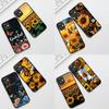 Cover for Samsung Galaxy A35 A36 A55 A26 A05 A06 A14 A50 A51 A53 A54 A12 A13 A23 Phone Case Sunflower Yellow Flower Butterfly