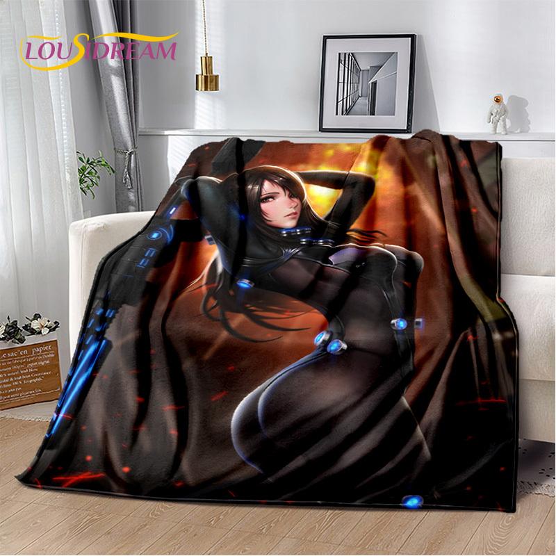 Sexy Lace Beauty Girl Lady Cartoon Anime Character Blanket,Soft Throw Blanket for Home Bedroom Bed Sofa Picnic Office Cover Gift