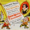 7inch Record VARIOUS - Snow White And The Seven Dwarfs EPO8666 Not On Label 1960 UK Soundtracks & Musicals Used