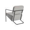 Fauteuil - DKD Home Decor - Métal - Gris - 62x76x76 cm - 1 place - Design contemporain