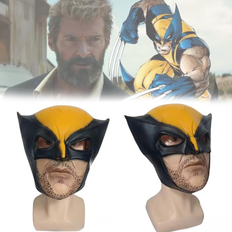 Маска Росомахи Marvel и маска Дэдпула для костюмированных вечеринок на Хэллоуин