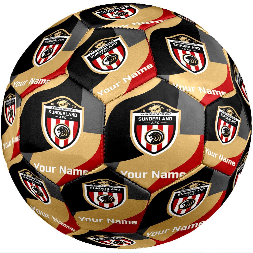 Sunderland FC Fashion Size 5 Football Wearproof Non‑Slip Soccer Ball For Sports Training Entertainment Use