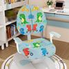 Children Study Chair Covers All-inclusive Elastic Double-back Chair Covers Home Students Writing Computer Chair Slipcover