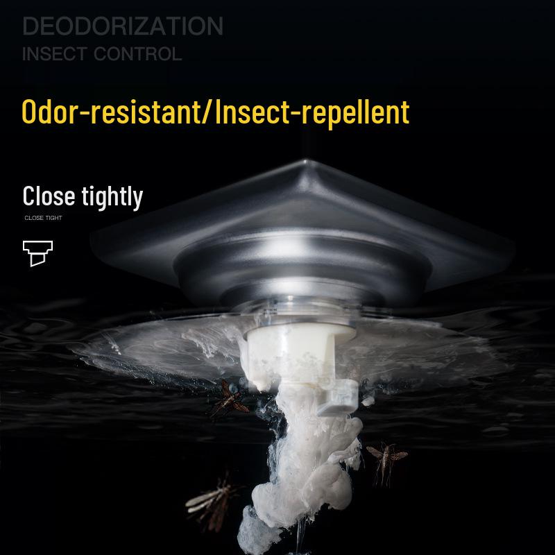 Нержавеющая сталь Ультратонкий Защита от запаха Подводный Душевой Пол Слив GF40-10B