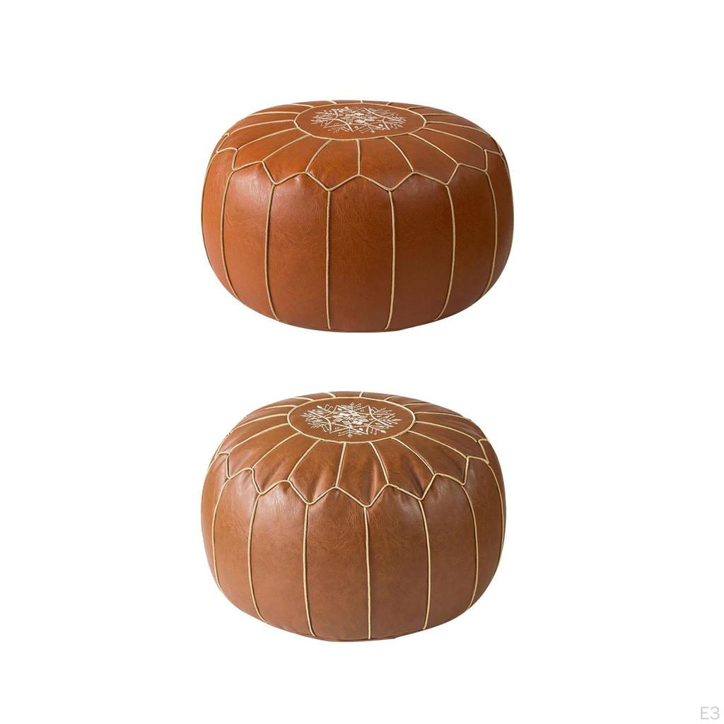 Пуф ручной работы для домашнего декора