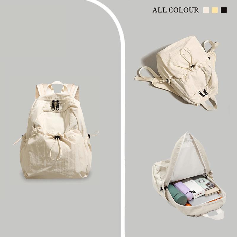 Backpack Women's Middle and High School Student School Bag Large Capacity Short Trip Lightweight Travel Bag Women's Backpack