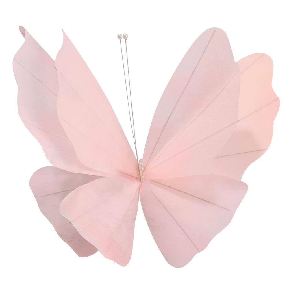 3D искусственная бабочка красочная бабочка цветок голова НОВАЯ крупномасштабная бабочка дорога