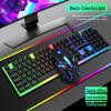 USB Wired Backlit Mechanical-Feel Keyboard and Mouse Set