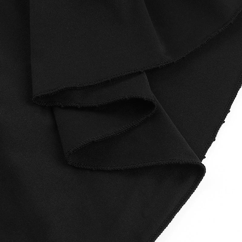 AltGoth Винтажное готическое платье на Хэллоуин Женское темное панковское элегантное платье с расклешенными рукавами и V-образным вырезом с высокой талией Платье в стиле эмо-альтернативной вечеринки