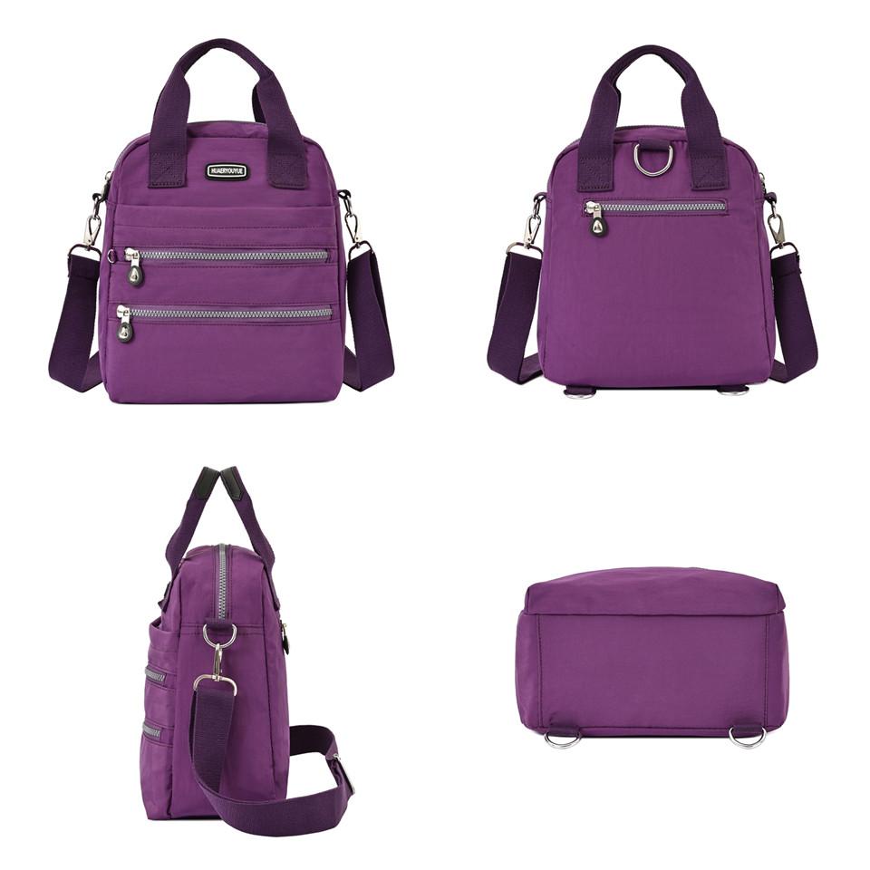 Модный водонепроницаемый нейлоновый рюкзак, женский повседневный рюкзак, сумка на плечо, нейлоновая школьная сумка большой вместимости, рюкзак