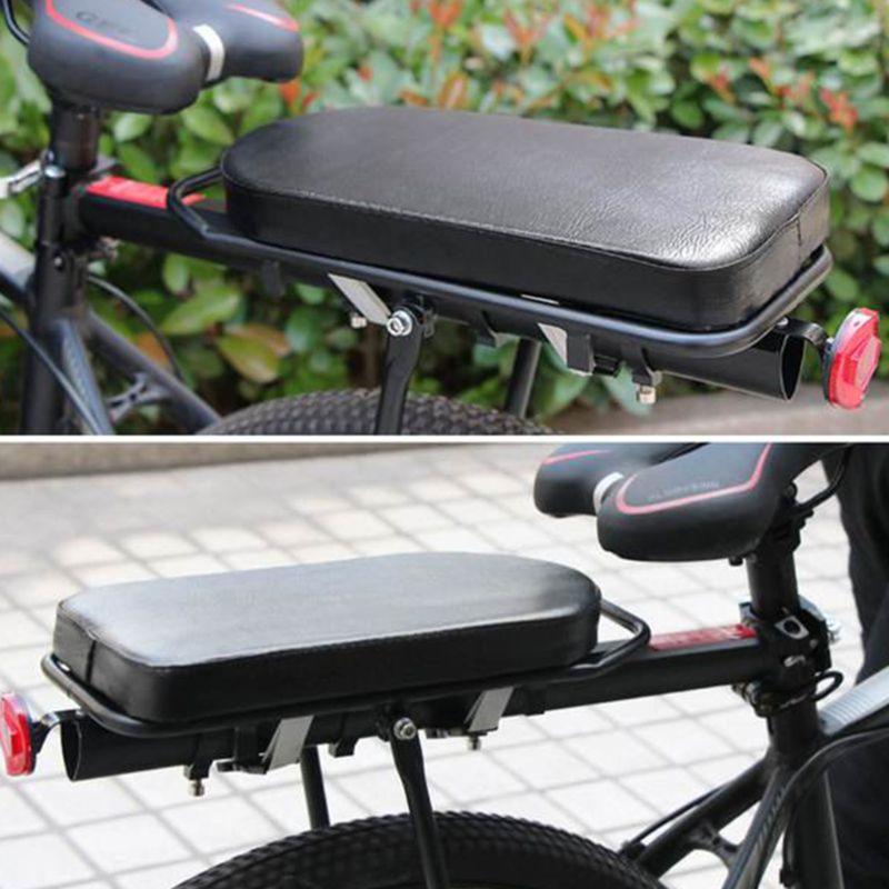 Mountain Bike Rear Cushion - Passenger Backrest Shelf With Foot Pedal For Electric Bicycle Children Seat