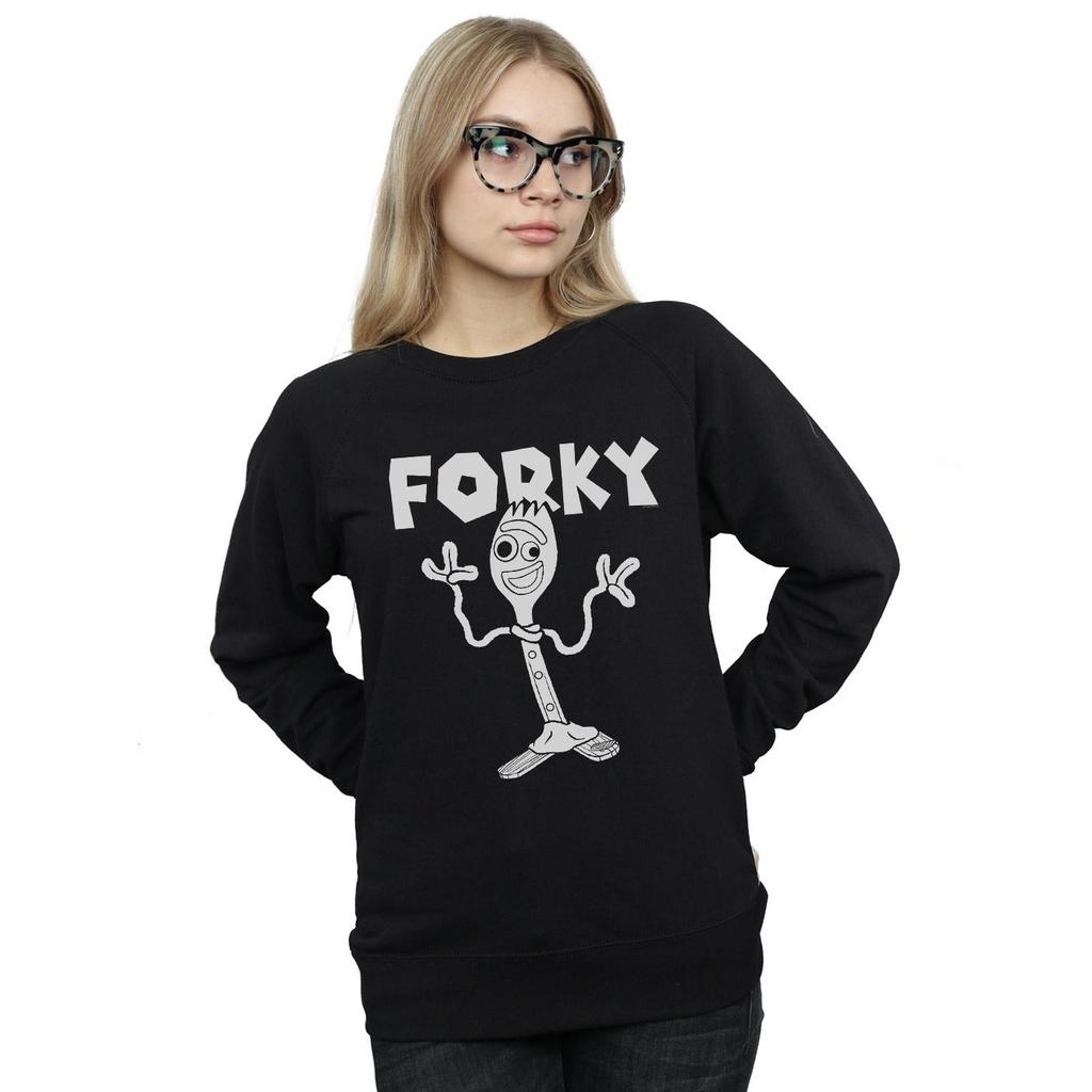 Disney Womens/Ladies Toy Story 4 Forky Sweatshirt