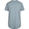 T-shirt Long Homme Urban Classics - Bleu - Coupe Standard - Manches Courtes