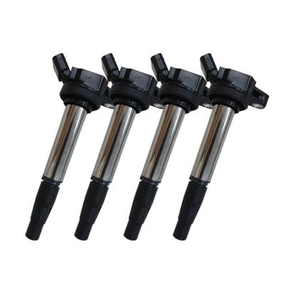 Комплект из 4 катушек зажигания 1PZ для Toyota Voxy Isis Wish Prius Corolla Axio Номера M's JP4-Z7R 4-контактный Noah, (ZRR70G, ZRR70W, ZRR75G), (ZGM10G,