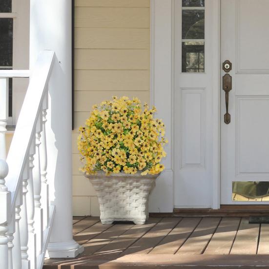 2 шт. Искусственный фиолетовый шар 23,6" Топиарные деревья с колышками для грунта