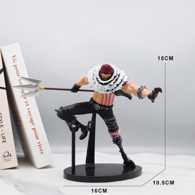 15 см Аниме Фигурка One Piece Шарлотта Катакюри Кукла ПВХ Модель Коллекционная Игрушка Подарок для Детей