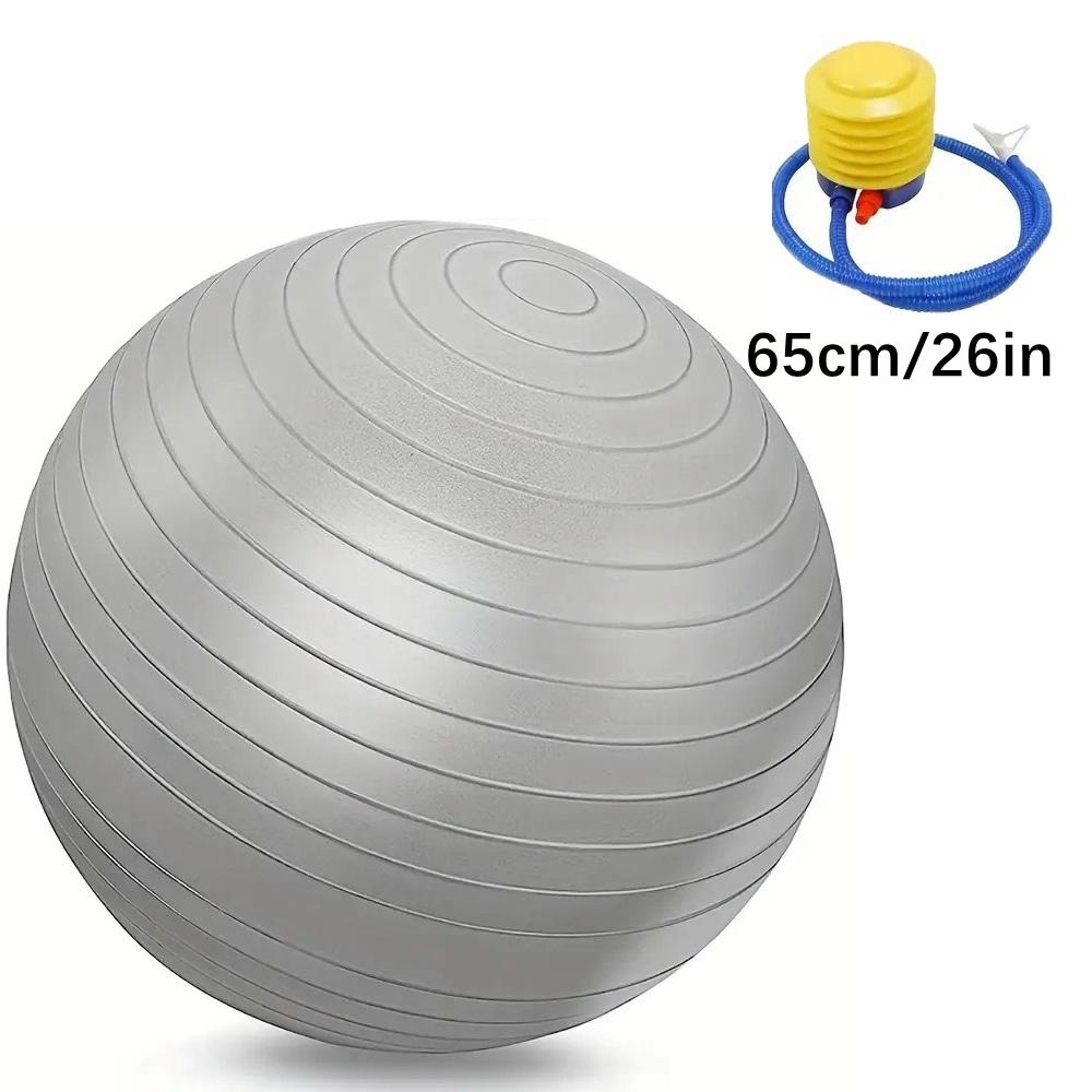 Fitness Ball Yoga Ball Various Sizes Suitable for Exercise Pregnancy Stability Explosion-proof Balance Ball with Fast Pump
