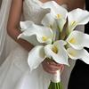 10 шт. Искусственные Каллы Искусственные Цветы Каллы Реалистичный Внешний Вид DIY Букет Для Свадьбы Домашний Декор