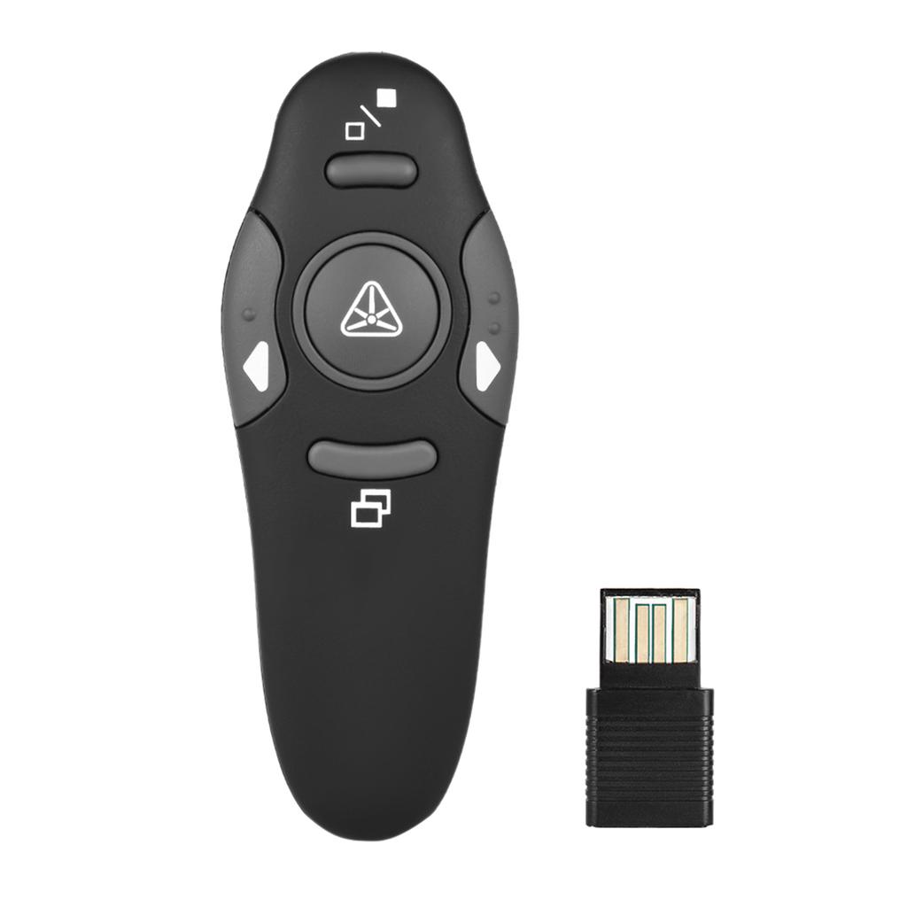 2.4GHz Wireless USB Powerpoint Presentation PPT Flip Pen Pointer Clicker Presenter with Red Light