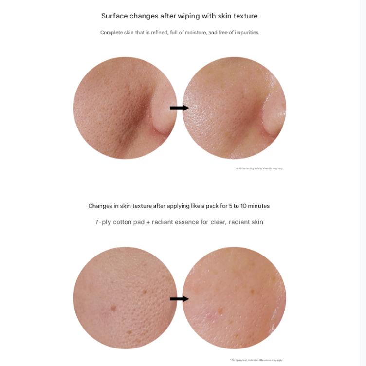 Увлажняющие успокаивающие тонер-пластины Ohada с веганской эссенцией, солью и цикой, 25 листов, 170 мл, 1 шт.