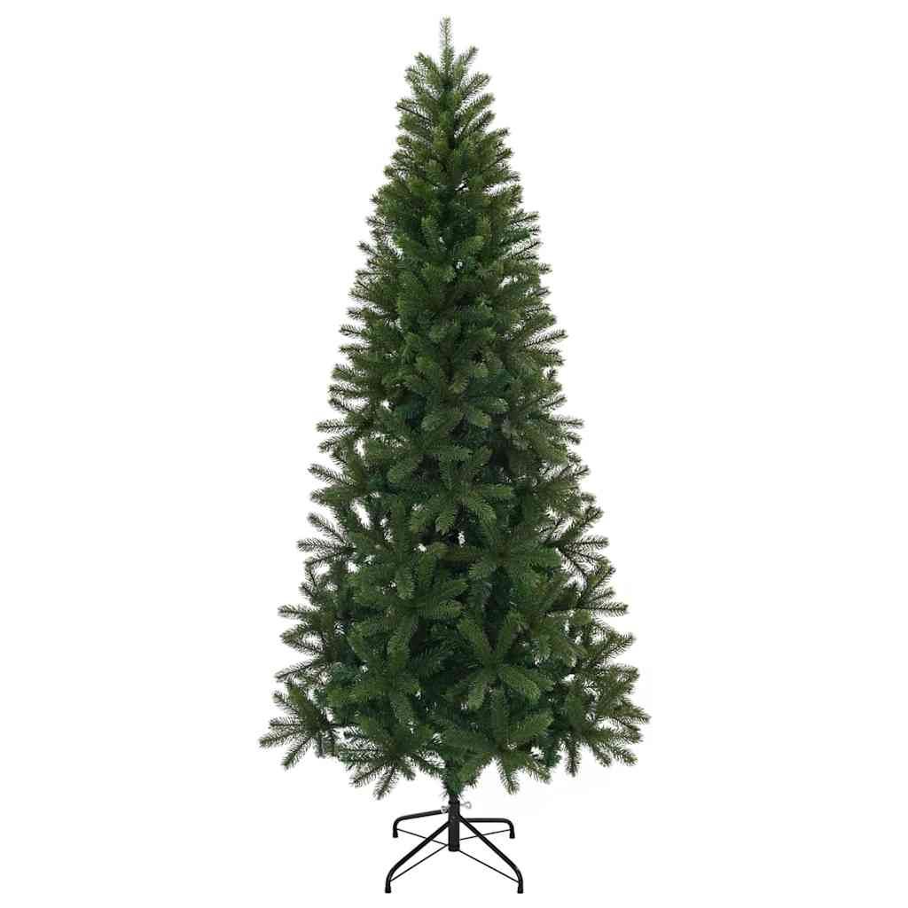Artificial Christmas Tree with 300 LEDs Green 180 cm PE and PVC