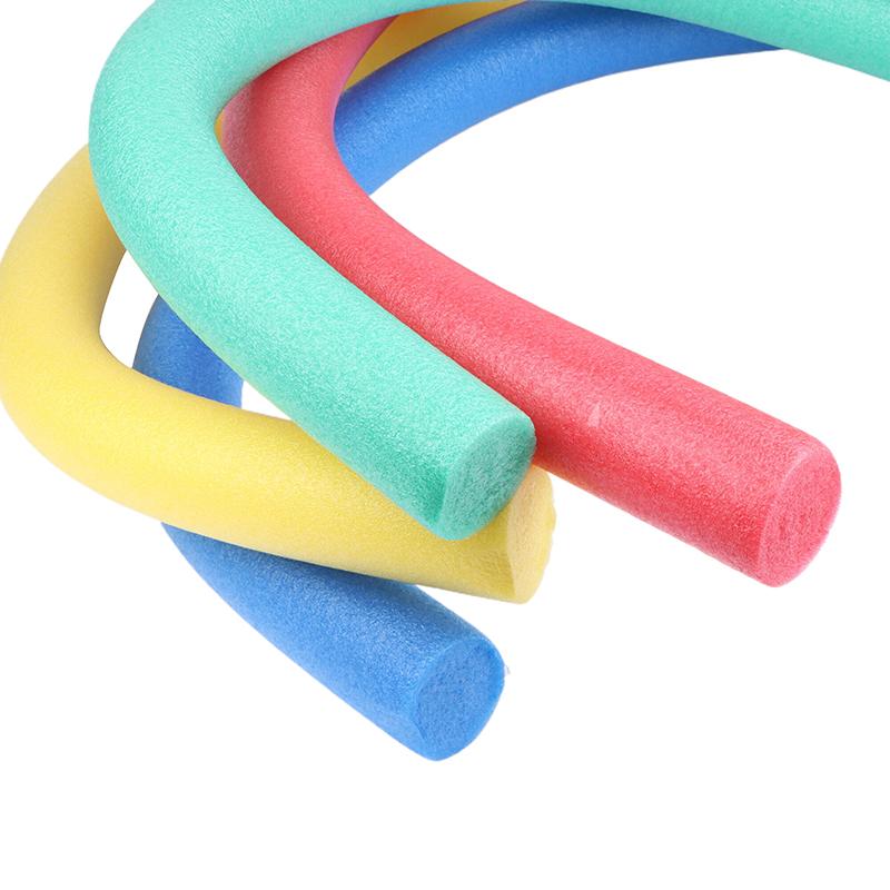 1Pc Random Color Swimming Pool Foam Noodle Float Aid Swim Noodles Ring Buoyancy Stick For Swim Aid Training Beginners