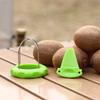 Two-in-one Fruit Peeler, Kiwi Slicer, Pit Remover, Spatula, Kiwi Slicer, Tool Kiwi Knife Peeler, Stainless Steel Kiwi Peeler Wit