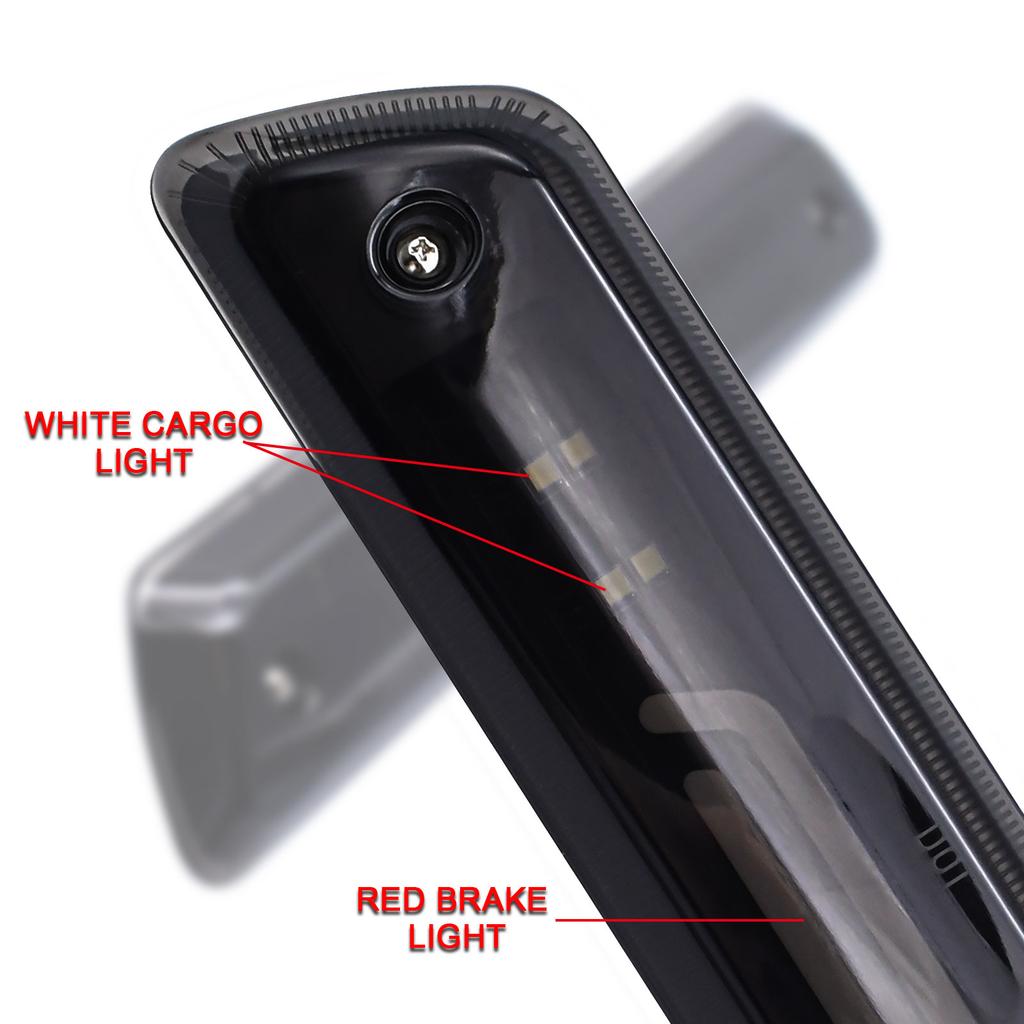 Car LED Smoke Third 3rd Brake Light For Ford F-150 2009-2014 Tail Rear Cargo Lamp Signal Stop Lights Clear Luces Spotlight