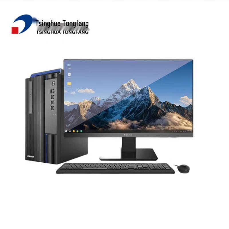 Tsinghua Tongfang ChaoXiang Z860 Desktop PC with 27-inch Monitor (CN version)
