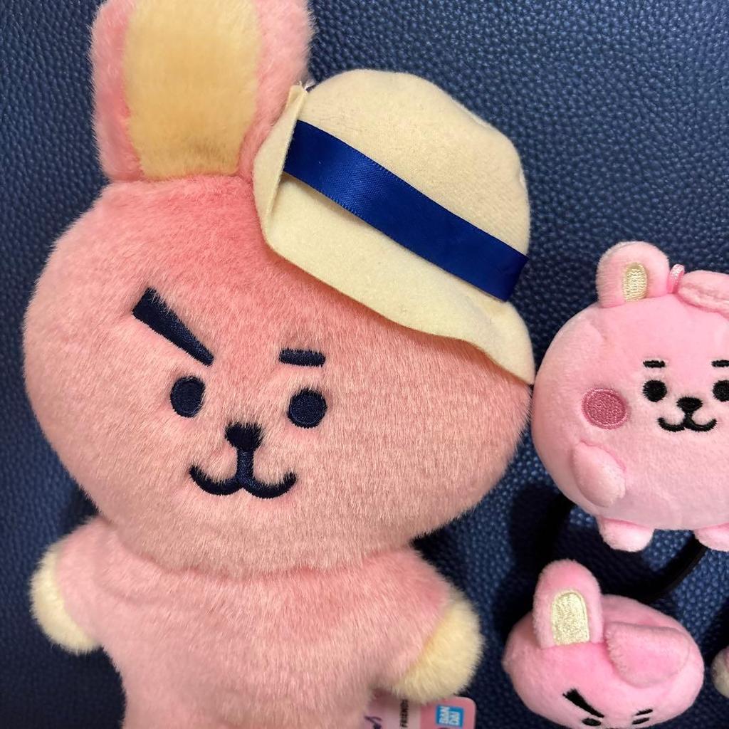 Б/у BTS BT21 печенье Jungkook Kuk мягкая игрушка резинка для волос заколка