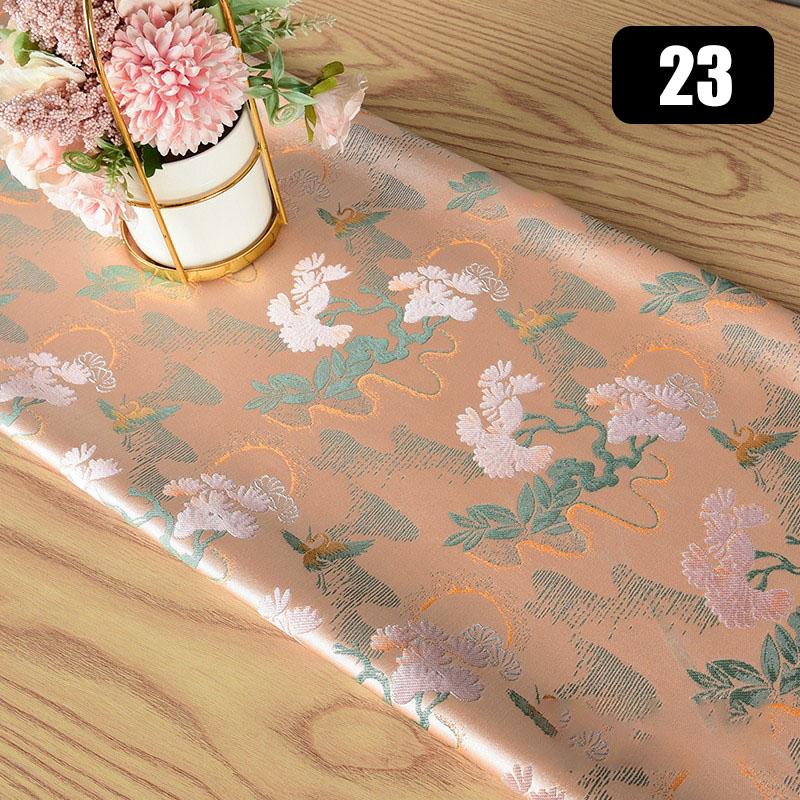 Роскошная высококачественная жаккардовая парчовая шелковая ткань для самостоятельного шитья чонсам ханьфу платье обивка одежды винтажная дизайнерская ткань