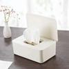 Wet Wipe Box with Dust Cover, Wet Tissue Box, Household Desktop Storage Box, Tissue Sealing Cover Box