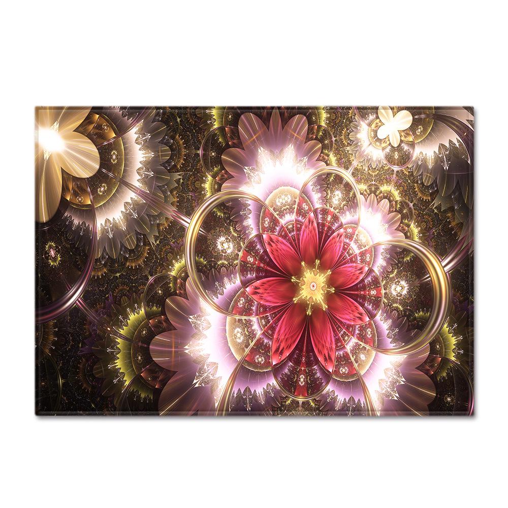 Крутой ковер с цветочным узором для гостиной, кухни, прихожей, напольный коврик, узор может быть