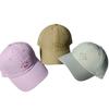 Spring and summer ins wind quick-drying peaked cap soft top casual letters thin baseball cap shading and sun protection