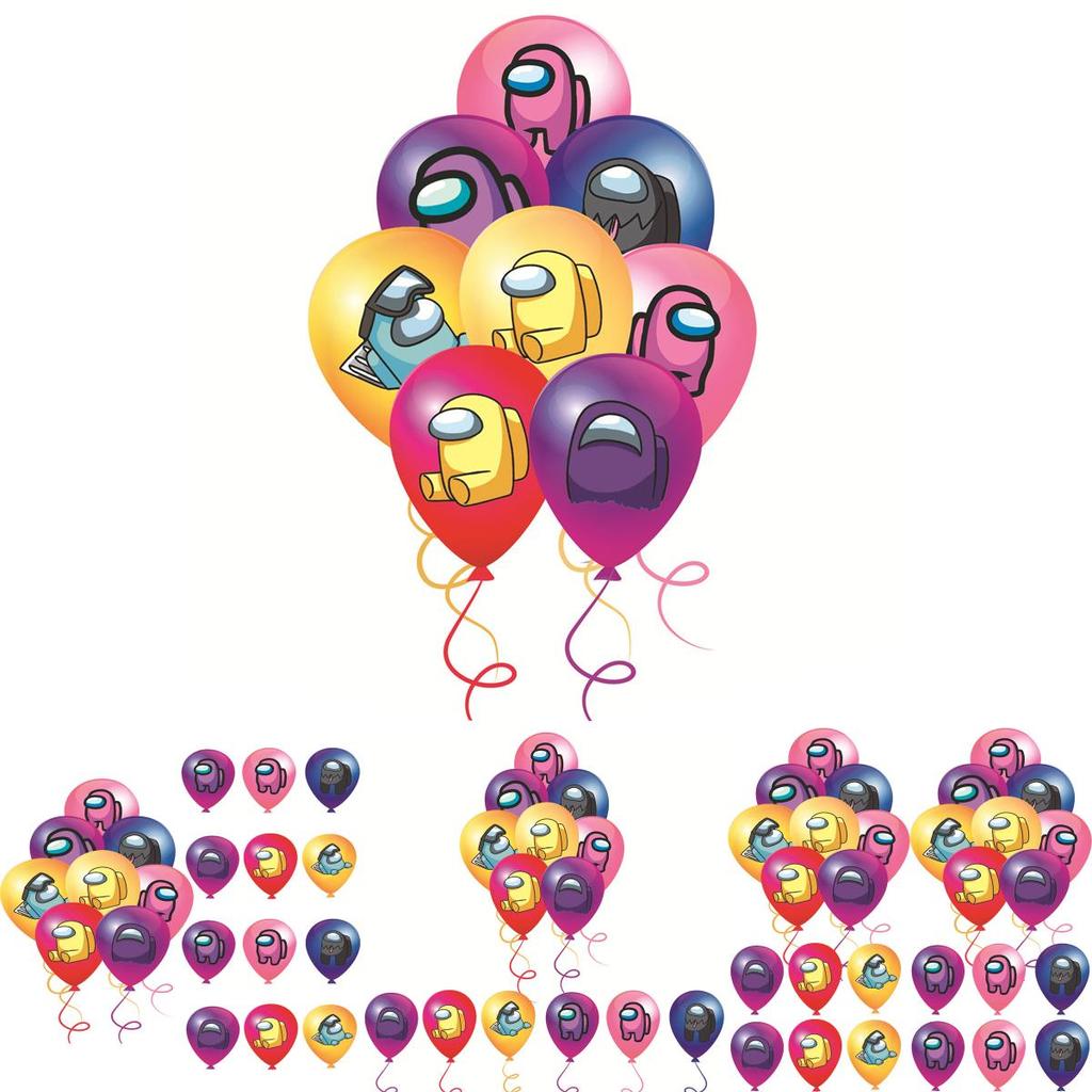 Latex Balloons 12pcs For Kids Birthday Party Baby Shower Decor 12in