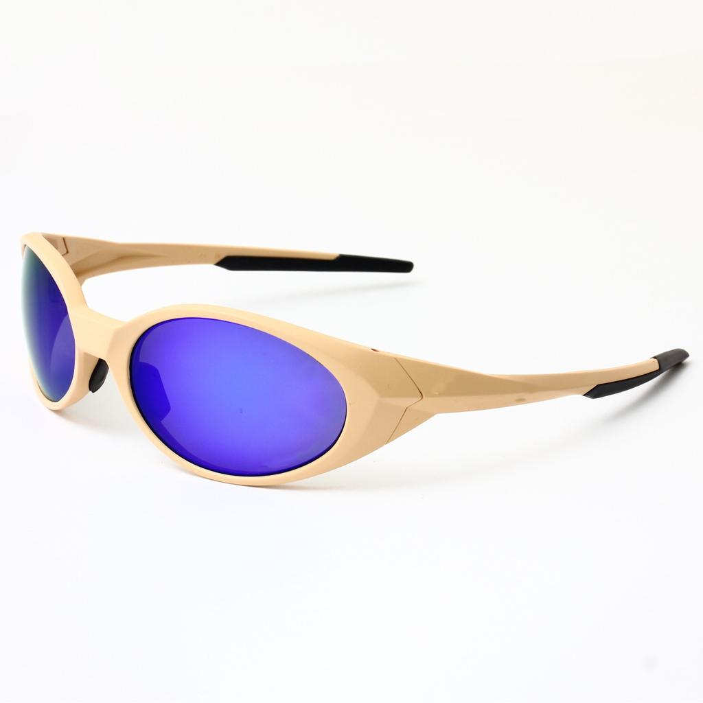 New Outdoor sports, oval-shaped, casual, travel, cycling, retro, and stylish sunglasses for men and women
