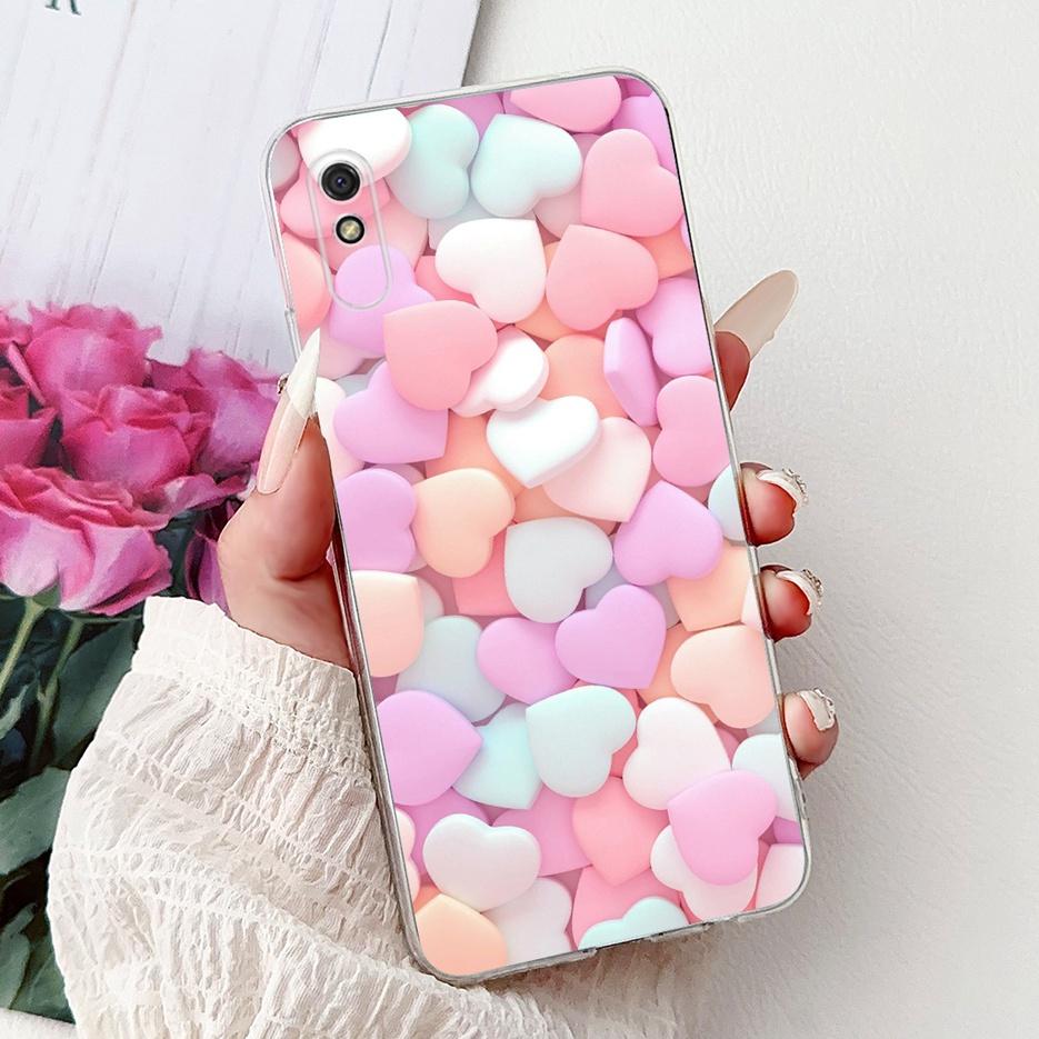 Чехол для Xiaomi Redmi 9A Новый Модный Расписной Чехол 6.53'' Мягкий Тонкий Чехол для Телефона Для Xiaomi Redmi 9AT 9A Redmi9A T Задняя Крышка Сумки