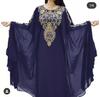 Gown Abaya Hand Work Dress Islamic Stylish Long Moroccan Dubai Farasha Kaftan