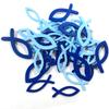 36 Pcs/pack Wooden  Hollow  Fish Unfinished Art Crafts Handmade Diy Wedding Home Decoration Supplies Tool (size Color Mixed)