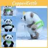 Adorable Panda Plush Toy Keychain For Cute Backpack Accessory With Soft Pp Cotton Filling