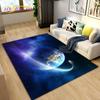 3D Galaxy Space Коврик с фиксированными звездами, Коврик для гостиной, Украшение детской комнаты, Детские игры, Нескользящий напольный коврик
