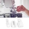 3pcs Stainless Steel Zipper Presser Foot Silver Color Sewing Machine Presser Foot  Home Sewing
