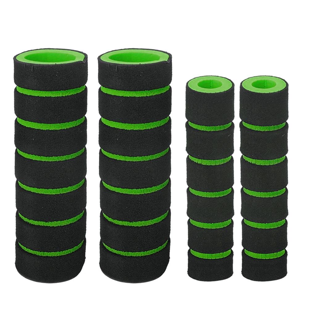 4 шт./компл. универсальный чехол для руля мотоцикла велосипеда из пенопласта, противоскользящие мягкие чехлы для ручного тормоза, аксессуары для модификации