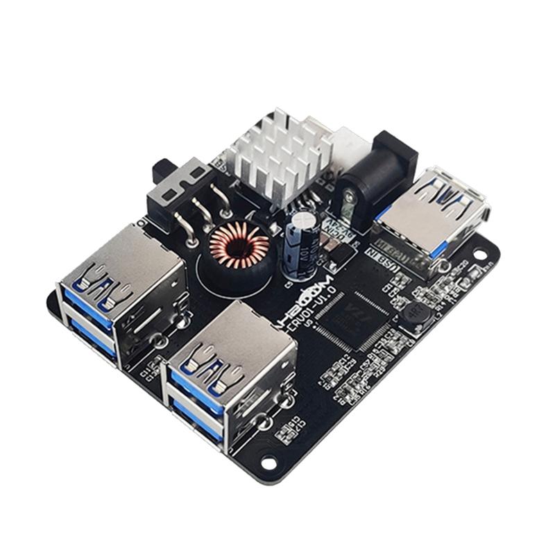 4-портовый USB3.0 HUB плата расширения для obot Car док-станция 5 Гбит/с сплиттер для для NO 4B OS o