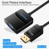Адаптер Vention Displayport to VGA 1080P Display Port Male to VGA Female Converter для проектора HDTV монитора DP to VGA адаптер