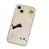 Cute Cats and Dogs Outing for Apple 16 Mobile Phone Case for IPhone15pro Male Female 13/14pro11 Advanced