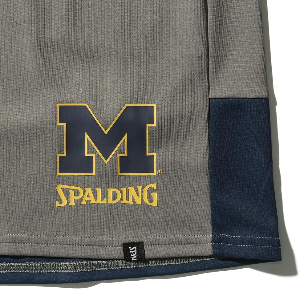 SPALDING Practice Pants, Michigan Arch Logo, Back Stone, Size XL, SMP25027M