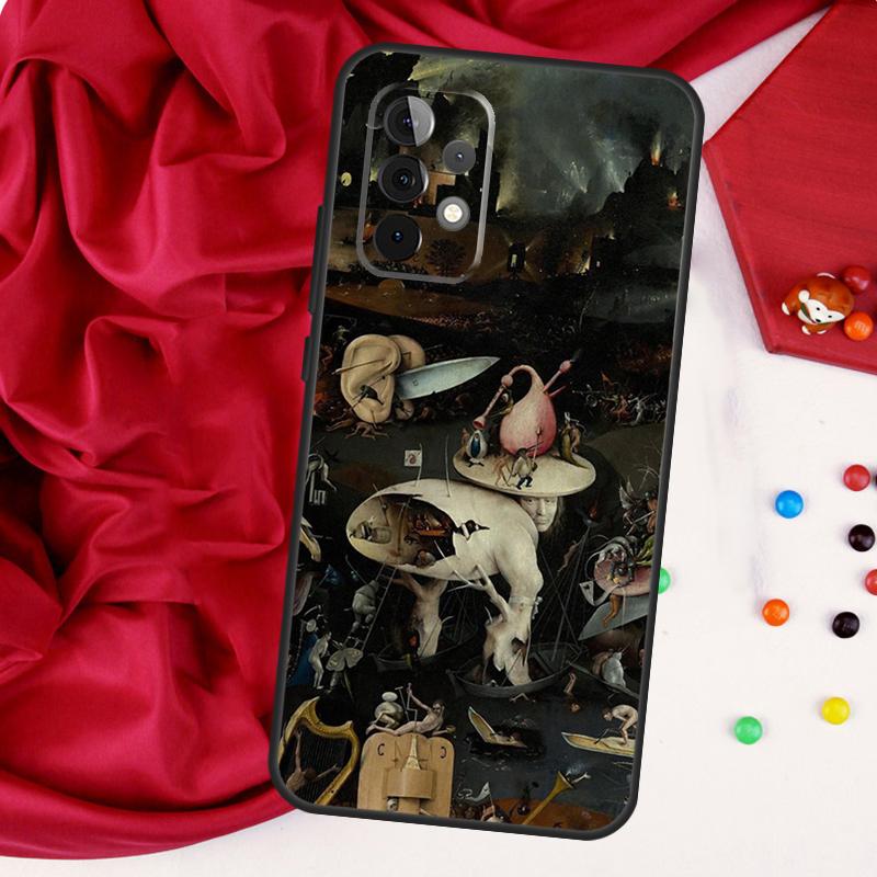 Искусство Иеронима Босха Чехол для Samsung Galaxy A26 A05 A06 A16 A54 A34 A14 A22 A32 A52 A55 A35 A15 A53 A13 A56 A36