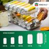 KINGHOFF KH-1944 2-tier can storage organizer for cans