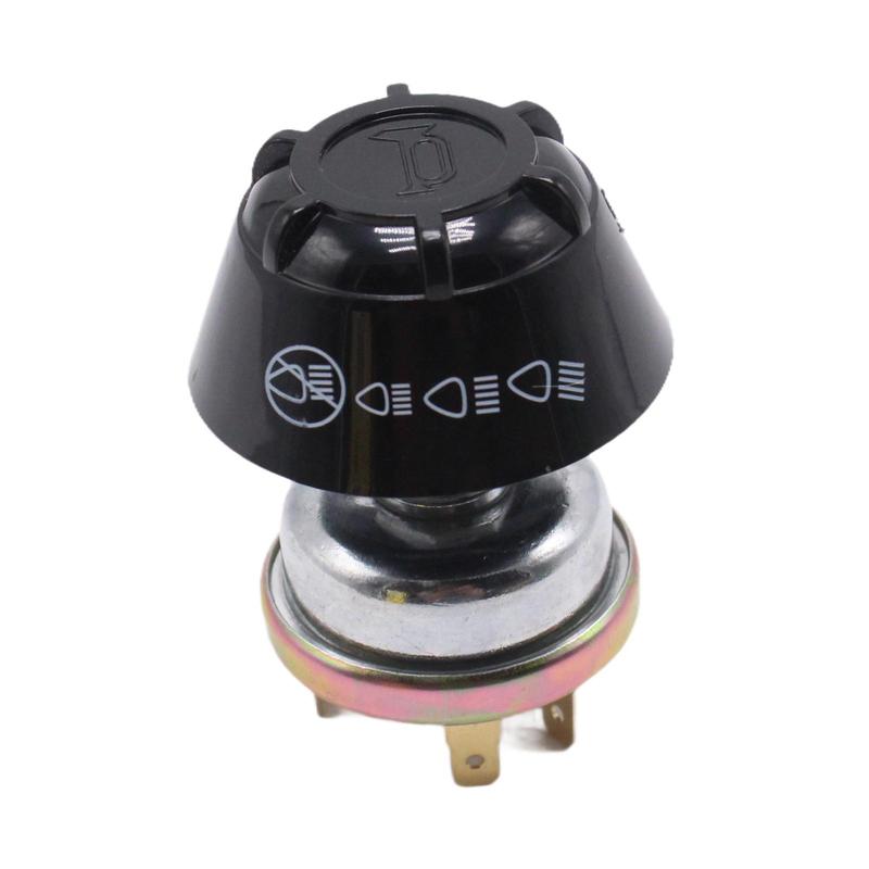Tractor Rotary Headlight Switch Maintenance Accessories Repair for 12V or 24V Applications Easy to tall Directly Replace
